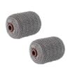 Catzon 2 Pcs Brush Heads Replacement for Electric Grill Cleaner Bristle Free