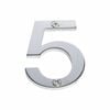 Sandleford 60mm Stainless Steel House Number 5