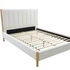 Tokoroa Boucle Bed Frame - Queen