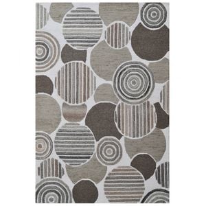 Designer Handmade Wool Rug - Texture 6421-Natural-160x230cm