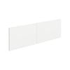Kaboodle 950mm Egg White Overhead Cabinet Doors - 2 Pack