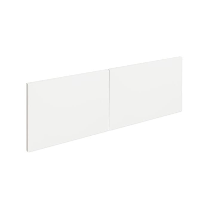 Kaboodle 950mm Egg White Overhead Cabinet Doors - 2 Pack