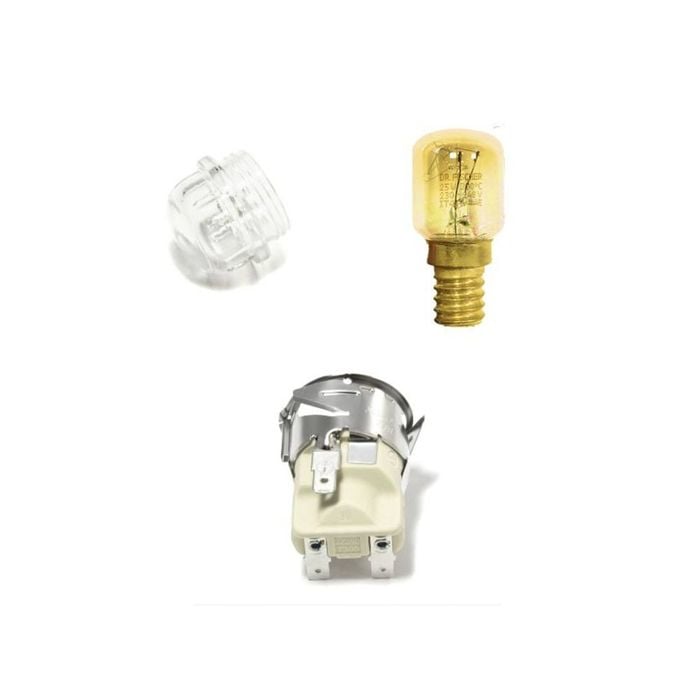Universal Oven Light Globe Complete Lamp Assembly, Suits Electrolux