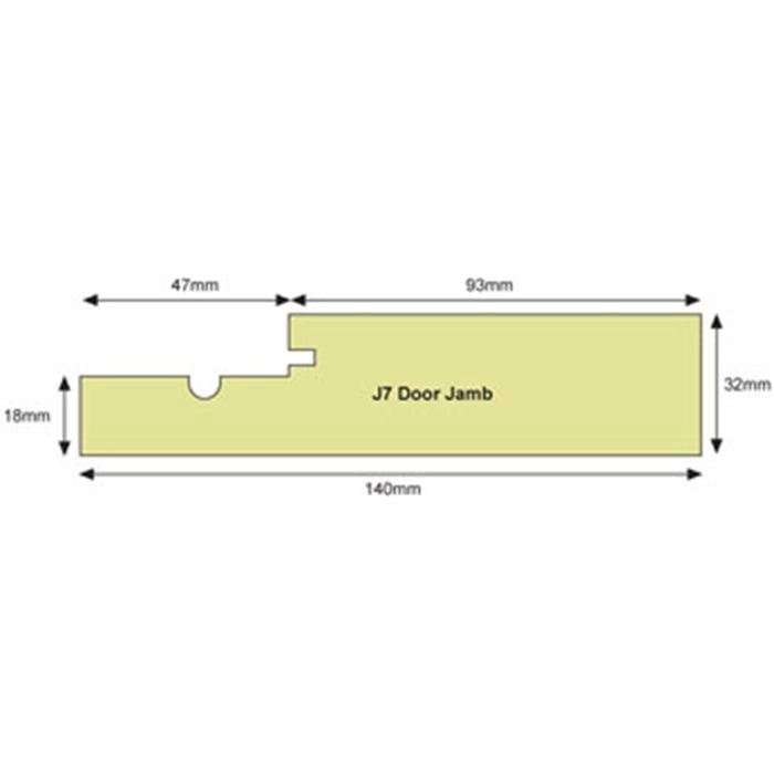 Doorjamb140x32mm Fj H3.1 J7