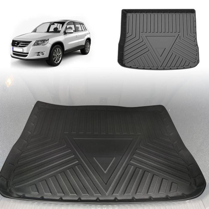 AUSGO Boot Liner for Volkswagen Tiguan 2008-2016 Cargo Trunk Mat Boot Mat