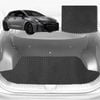 6D Diamond Car Boot Mat for Toyota Corolla Hatch/Sedan (E120/130)2002-2007-Cargo Mat-Black-Outback GT