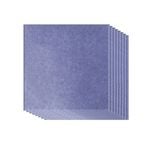 8Pcs 600*600*12mm Soundproof Panels Acoustic Panel Sound Absorbing Wall Ceiling Board - Water Grey