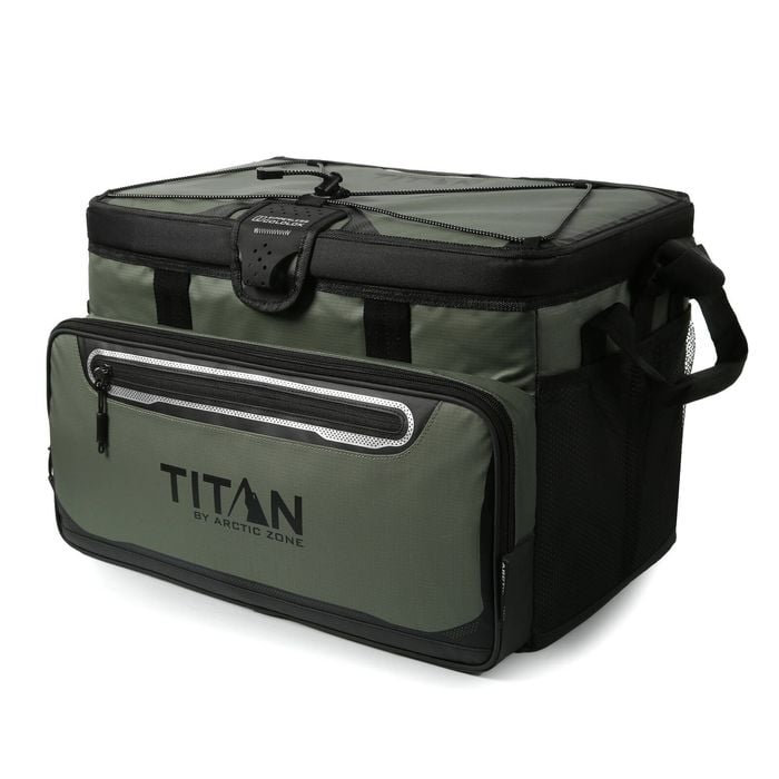 Titan 48-Can Chive Zipperless Soft Cooler