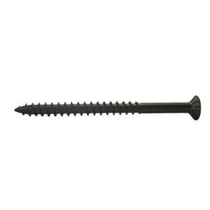 Miles Nelson 25mm Black Hinges Screws - 18 Pack