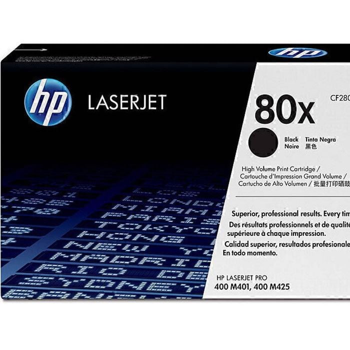 Hp #80x Black Toner Cf280x