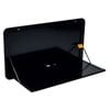 Black 502mm X 943mm Lifestyle Table Folding Flip Down For Caravan, Rv Picnic