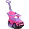 Costway Kids Ride On Push Car Sliding Walking Toy W/guardrails Pink