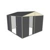 Build-a-Shed 3.0 x 3.0 x 2.3m Gable Double Sliding Side Door Shed - Grey