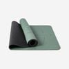 Decathlon - 4 Mm Thick Ultra Grippy Dynamic Yoga Mat - Green - One Size