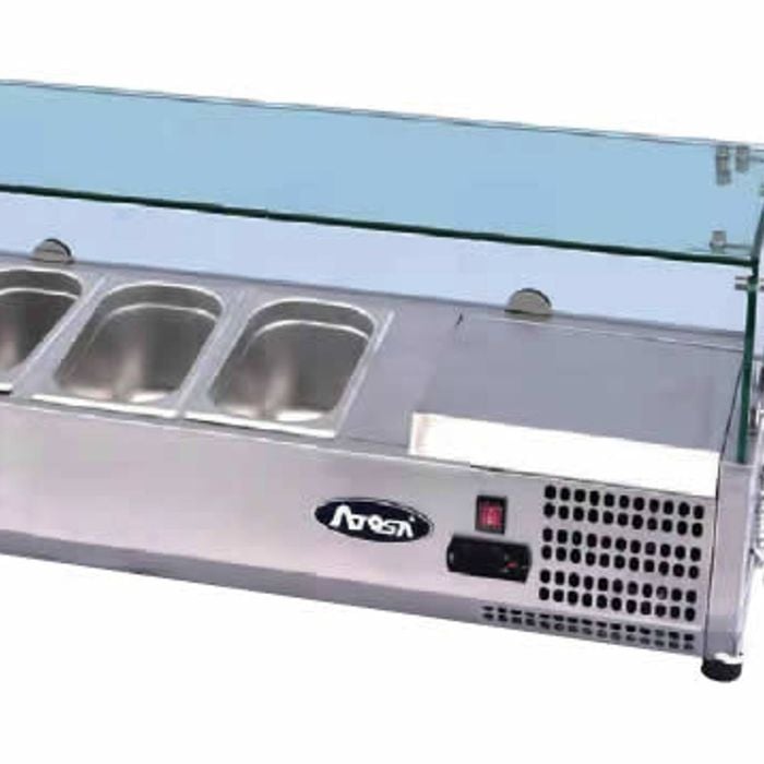 Atosa ESL COUNTER TOP SALAD BAR W1805 X D395 X H460 ESL3888