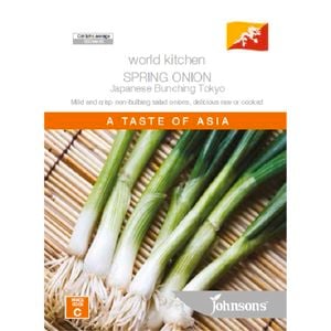 Johnsons Seed Spring Onion Japanese Bunching Tokyo World Kitchen
