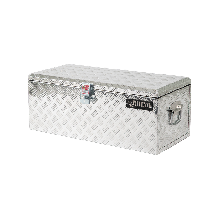 Rhino 780 x 355 x 305mm Checkerplate Tool Box