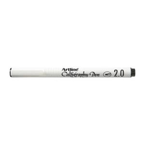 Artline Calligraphy Pen 12pcs (Black) (2.0mm)