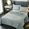 Bloomington 100% Cotton Cover Lightly Quilted Coverlet Set Sienna Taupe Queen