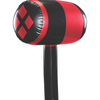 Harley Quinn Inflatable Mallet Red and Black 68cm Hammer Toy with Diamond Print, ONE-SIZE