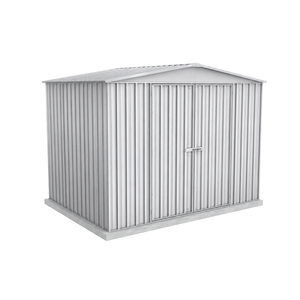 Absco Sheds 3.00m x 2.18m x 2.30m Zincalume Double Door Highlander Garden Shed 