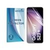 3 Pack MEZON Samsung Galaxy S23+ (6.6") Hydrogel Film Clear Screen Protectors