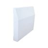 PermaTimber 92 x 15mm 2.7m Antique White PVC Half Splayed   - 92 x 15 x 5400