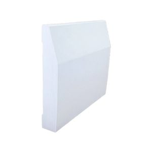 PermaTimber 92 x 15mm 2.7m Antique White PVC Half Splayed   - 92 x 15 x 5400