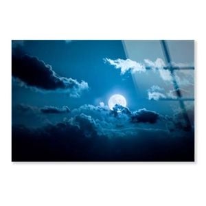 Full Moon Night Sky  Print 100% Australian Made 90 x 60cm  (Acrylic)