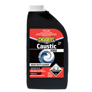 DIGGERS 1KG Caustic Soda 