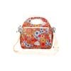 Good Vibes Durable Neoprene Portable Lunch Bag 30x30x15cm Retro Summer Print