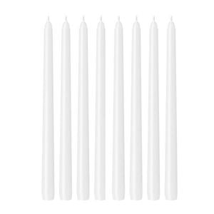 2x 3pc Annabel Trends Jewel Long Taper Candles Soy Beeswax 30cm White