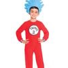 Cat In The Hat Boys Dr Seuss Thing 1 or 2 Costume - 3-4