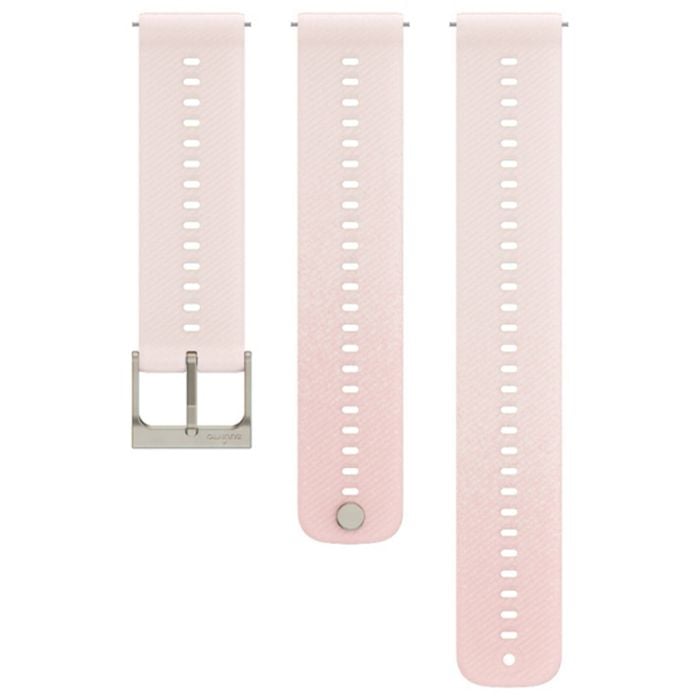 Suunto 22mm Athletic 6 Silicone Strap - Powder Pink (s+m)