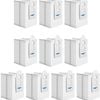 iDeer life 10 Pack Disposable Dust Bags Compatible with ECOVACS X2 Robot Vacuum Cleaner