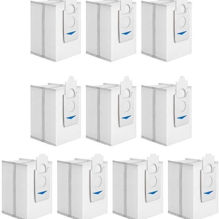 iDeer life 10 Pack Disposable Dust Bags Compatible with ECOVACS X2 Robot Vacuum Cleaner