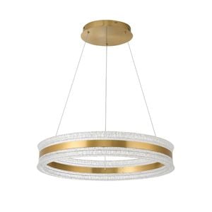Lexi Lighting Apex Inbuilt Led Cct Halo Pendant Light