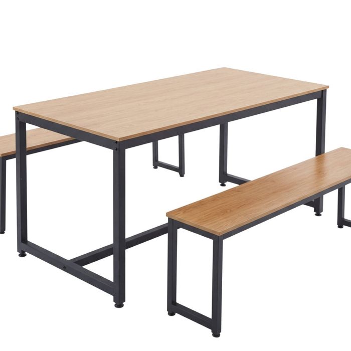 3-Piece Wooden Dining Set
