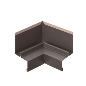 CSR Cemintel 85 x 85mm Charcoal Vertical Control Joint Internal Corner