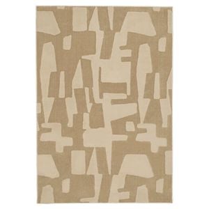 Loopsie-290cm X 200cm-assa Textured Abstract Neutral Washable Rug