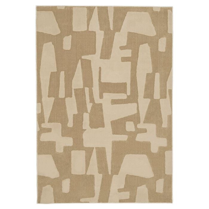 Loopsie-290cm X 200cm-assa Textured Abstract Neutral Washable Rug