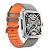 TODO Bluetooth Smart Watch Monitor Heart Rate Bpm Blood Pressure - Silver