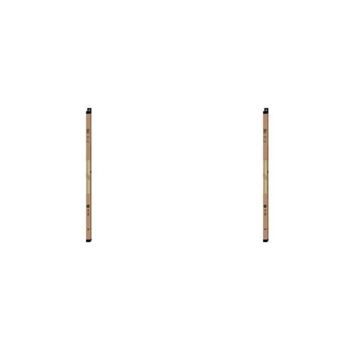 2PK Impact Merch Wooden Magnetic Hangers 25x92cm - Natural Boxed