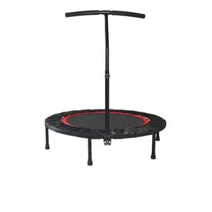 Fitnessmaster 40" Mini Trampoline Handrail Folding Exercise Cardio Rebound 150kg
