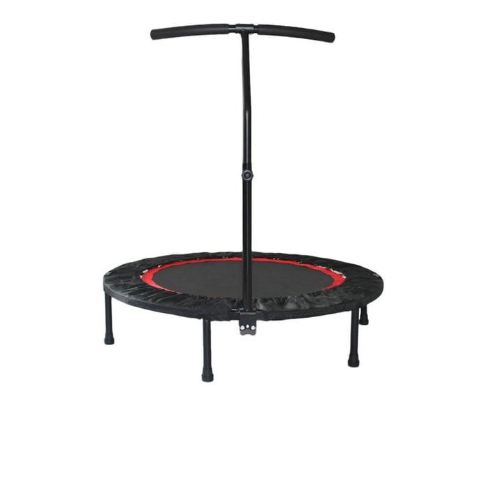 Fitnessmaster 40" Mini Trampoline Handrail Folding Exercise Cardio Rebound 150kg