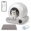 Advwin Automatic Self-Cleaning Cat Litter Box WiFi App Control 65L+9L