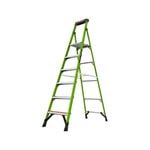 TUFF-N-LITE 150kg 6 step Fibreglass Platform Ladder 