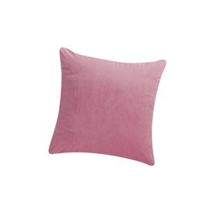 Velvet Pillow Cases Cushion Cover(26-Light Pink)30cmx50cm