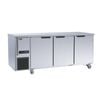 Stainless Steel Triple Door Workbench Fridge - TS1800TN-3D