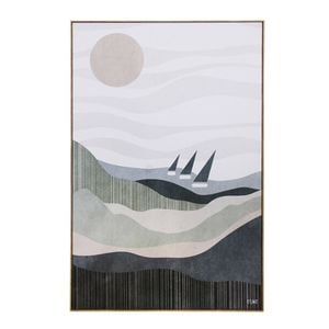 LVD Framed 60x90cm Canvas/Resin On Watch Wall Art Display